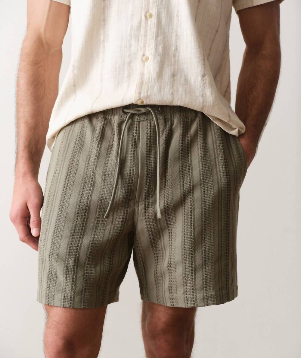NEW MARINE LAYER saturday dobby short in olive